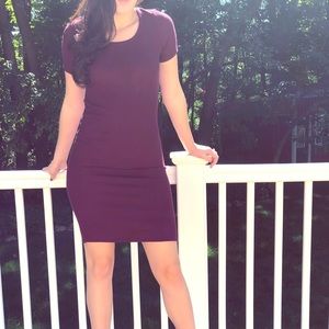 one clothing Dresses - Maroon Sweater Dress one clothing Dresses - Maroon Sweater Dress